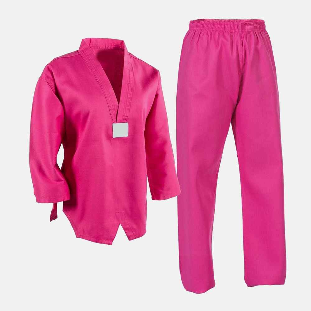688046939_187_pic_2_4_11zon Taekwondo Ladies Uniform Pink - Image 1