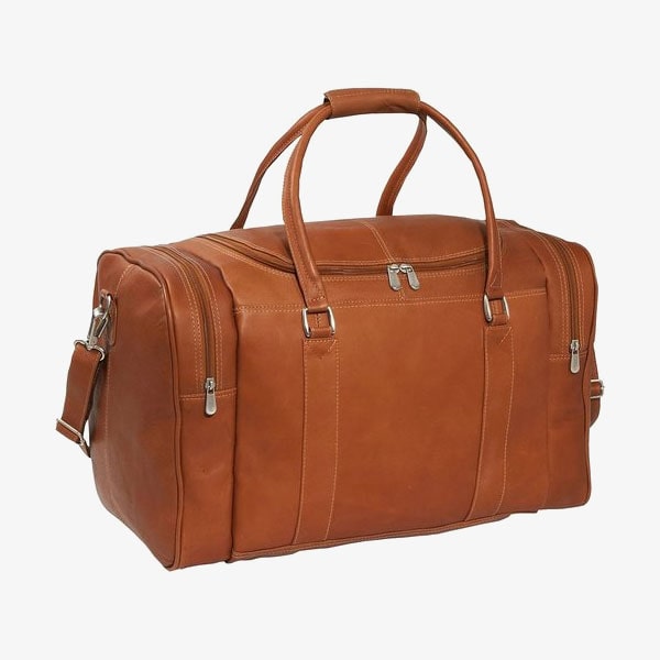 Hand Duffel Bag in Ara-min Leather Classic Weekend Carry - Image 1
